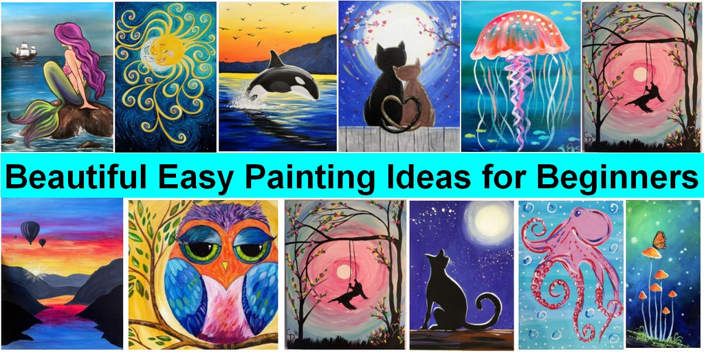 40 Easy Mini Canvas Painting Ideas For Beginners - Artistic Haven