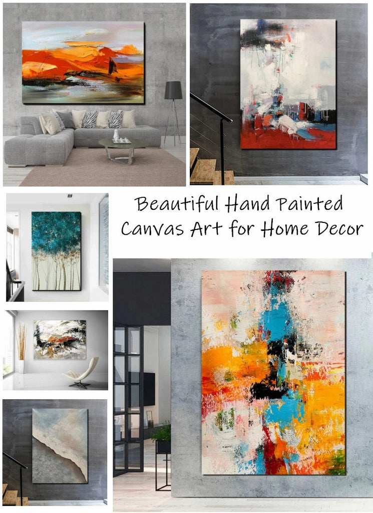Extra Large Canvas Art for Living Room, Modern Wall Art Paintings, Hand Paint Canvas Art, Acrylic Painting on Canvas, Buy Art Online