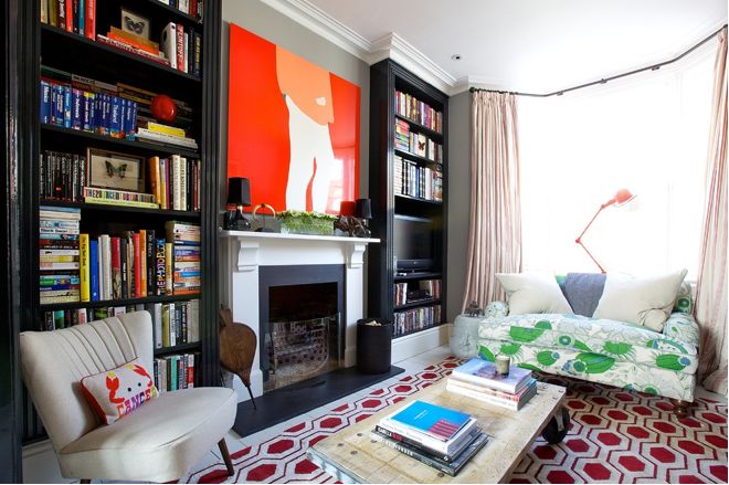 The Design Rules for Hanging Art Above a Fireplace
