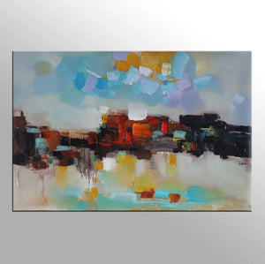 Extra Large Painting for Sale, Heavy Texture Oil Painting, Large Abstract Painting