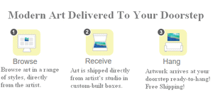 We Will Ship Out Your Paintings via FedEx during August to December