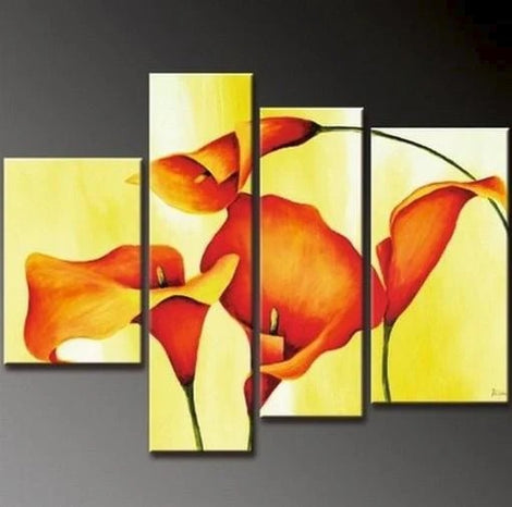 Flower Canvas Painting