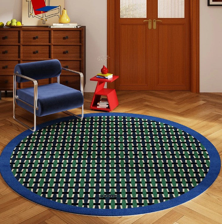 Circular Modern Rugs, Living Room Modern Area Rugs, Modern Round Rugs ...