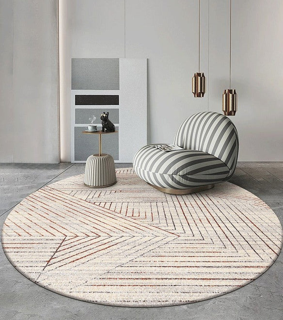 Round Modern Rugs