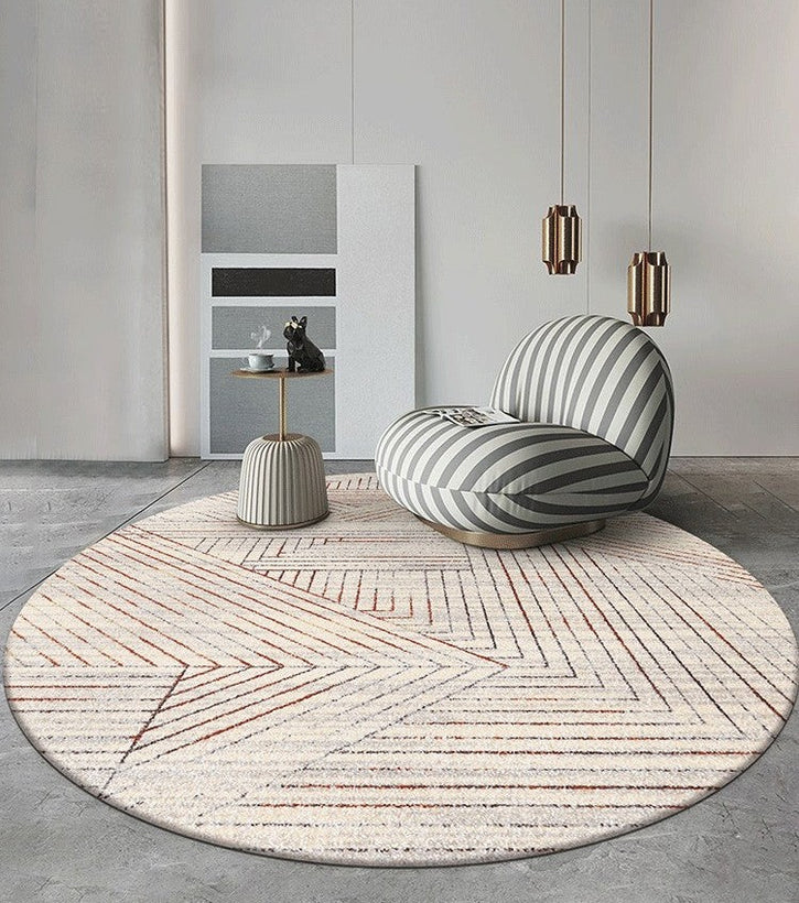 Round Modern Rugs