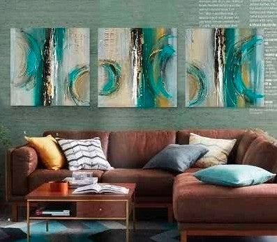 Extra Large Acrylic Wall Art Paintings on Canvas