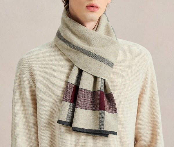 Formal Business Scarf Styles for Men, Casual Fashion Scarf for Men, Men's Cashmere Scarf Winter, Soft Wool Scarf for Men, Men's Winter Scarf, Wool Scarf for Gentleman (Copy)
