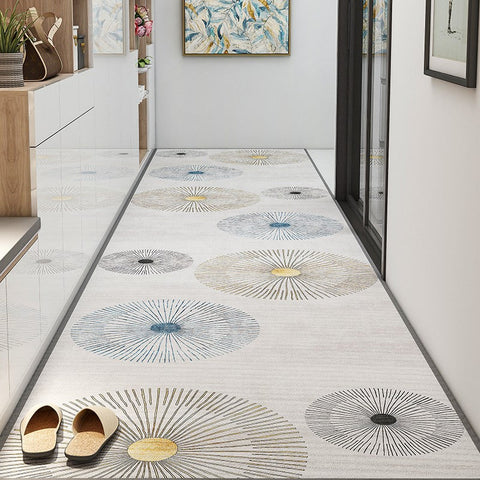 Easy Care Kitchen Runner Rugs, Modern Extra Long Hallway Runners, Stain-resistant Non Slip Entryway Runner Rug Ideas, Long Hallway Runners, Long Narrow Runner Rugs, Entrance Hallway Runners-artworkcanvas