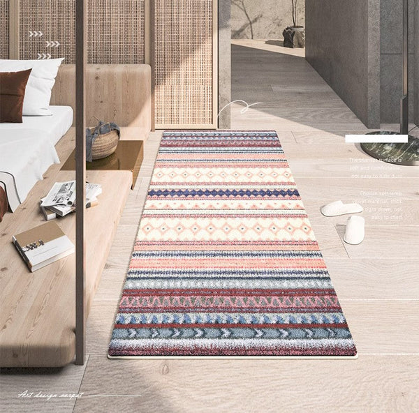 Unique Modern Rugs for Living Room, Contemporary Modern Rugs for Bedroom, Abstract Geometric Modern Rugs, Dining Room Floor Carpets-artworkcanvas