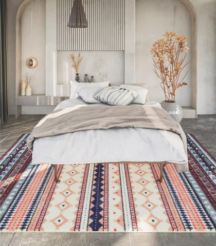 Unique Modern Rugs for Living Room, Contemporary Modern Rugs for Bedroom, Abstract Geometric Modern Rugs, Dining Room Floor Carpets-artworkcanvas