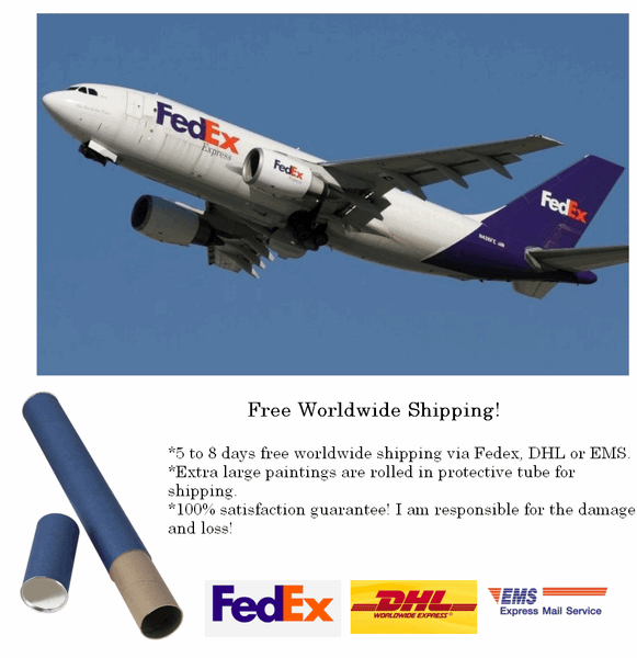 Heavy Texture Painting, Landscape Oil Painting, Starry Night Sky Painting, Custom Large Canvas Painting