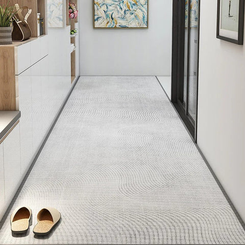 Non Slip Entryway Runner Rug Ideas, Long Hallway Runners, Geometric Modern Long Hallway Runners, Contepmorary Runner Rugs, Extra Long Narrow Runner Rugs-artworkcanvas