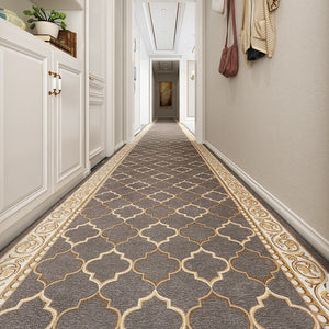 Long Hallway Runners, Non Slip Entryway Runner Rug Ideas, Extra Long Narrow Runner Rugs, Geometric Modern Long Hallway Runners,Contepmorary Runner Rugs-artworkcanvas