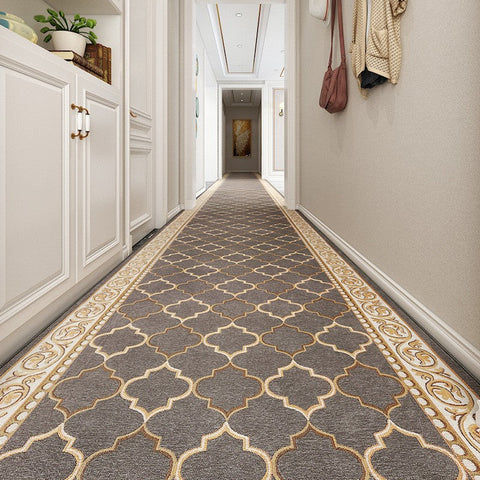 Long Hallway Runners, Non Slip Entryway Runner Rug Ideas, Extra Long Narrow Runner Rugs, Geometric Modern Long Hallway Runners,Contepmorary Runner Rugs-artworkcanvas