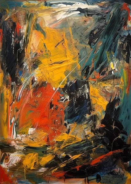 Acrylic Paintings on Canvas, Heavy Texture Painting, Buy Paintings Online, Large Paintings Behind Sofa, Large Painting for Living Room-artworkcanvas