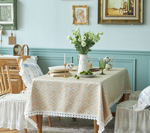 Modern Tablecloth for Home Decoration, Large Square Tablecloth for Round Table, Extra Large Rectangle Tablecloth for Dining Room Table-artworkcanvas