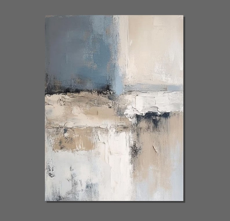 Oversized Wall Art Paintings, Modern Abstract Painting, Hand Painted Acrylic Painting, Extra Large Paintings for Living Room-artworkcanvas