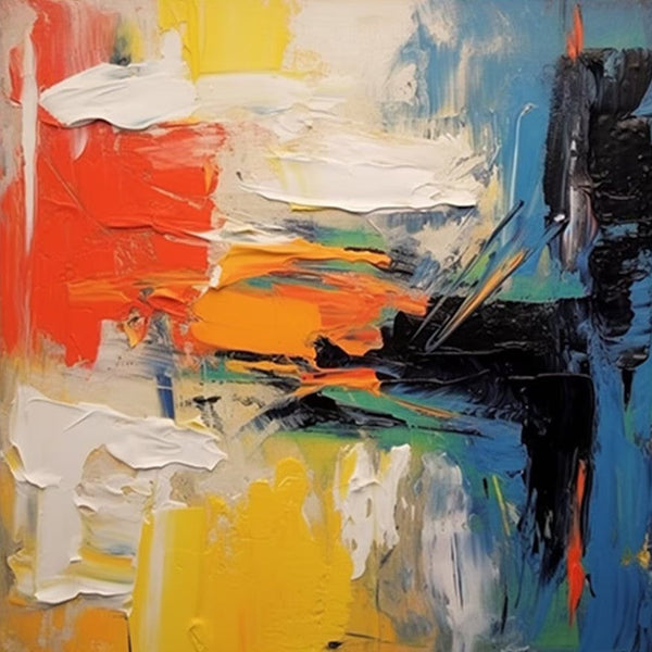 Extra Large Wall Art Paintings, Acrylic Painting for Dining Room, Modern Contemporary Abstract Artwork, Palette Knife Painting, Heavy Texutre Wall Art-artworkcanvas