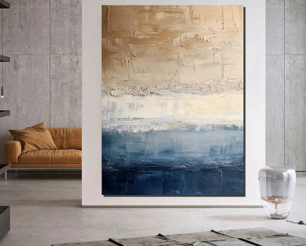 Huge Canvas Painting, Simple Painting Ideas, Living Room Wall Art Paintings, Modern Canvas Painting for Bedroom, Extra Large Paintings on Canvas-artworkcanvas