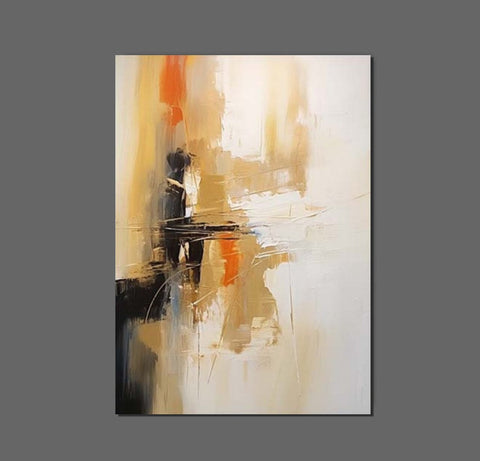 Dining Room Wall Art Paintings, Simple Modern Art, Wall Art Paintings, Buy Paintings Online, Simple Abstract Painting, Large Paintings for Bedroom-artworkcanvas