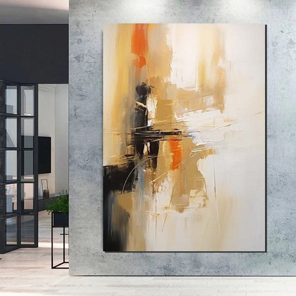 Dining Room Wall Art Paintings, Simple Modern Art, Wall Art Paintings, Buy Paintings Online, Simple Abstract Painting, Large Paintings for Bedroom-artworkcanvas