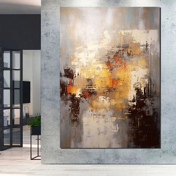 Simple Modern Art, Wall Art Paintings, Buy Paintings Online, Simple Abstract Painting, Large Paintings for Bedroom, Bedroom Wall Art Paintings