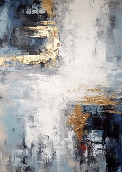 Simple Wall Art Ideas, Large Acrylic Canvas Paintings, Heavy Texture Painting, Bedroom Abstract Paintings, Modern Abstract Painting-artworkcanvas