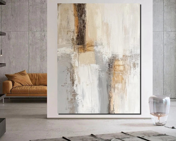 Modern Canvas Painting, Contemporary Acrylic Wall Art Ideas, Large Abstract Paintings, Large Paintings for Living Room, Simple Modern Art-artworkcanvas