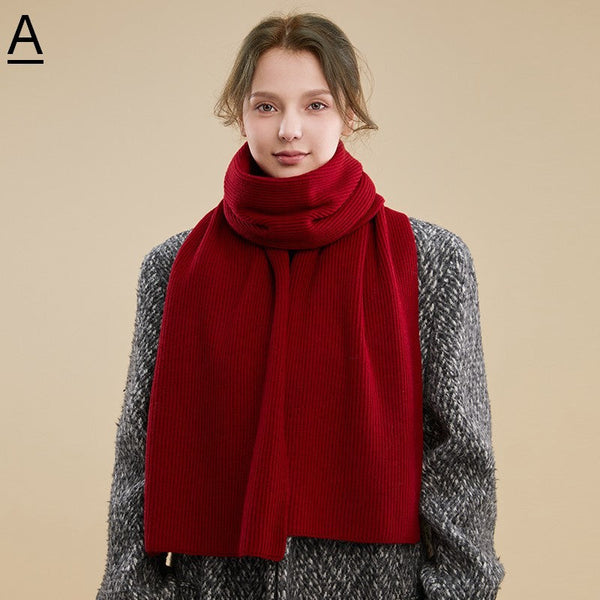 Beige Winter Scarf, Fashion Designer Scarf, Cold Weather Scarf, Cashmere Scarf for Women, Casual Scarf for Women, Modern Wool Scarf for Women-artworkcanvas