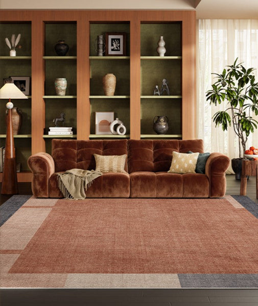 Bedroom Modern Rugs, Dining Room Geometric Modern Rugs, Mid Century Modern Rugs for Living Room, Contemporary Modern Rugs under Coffee Table-artworkcanvas