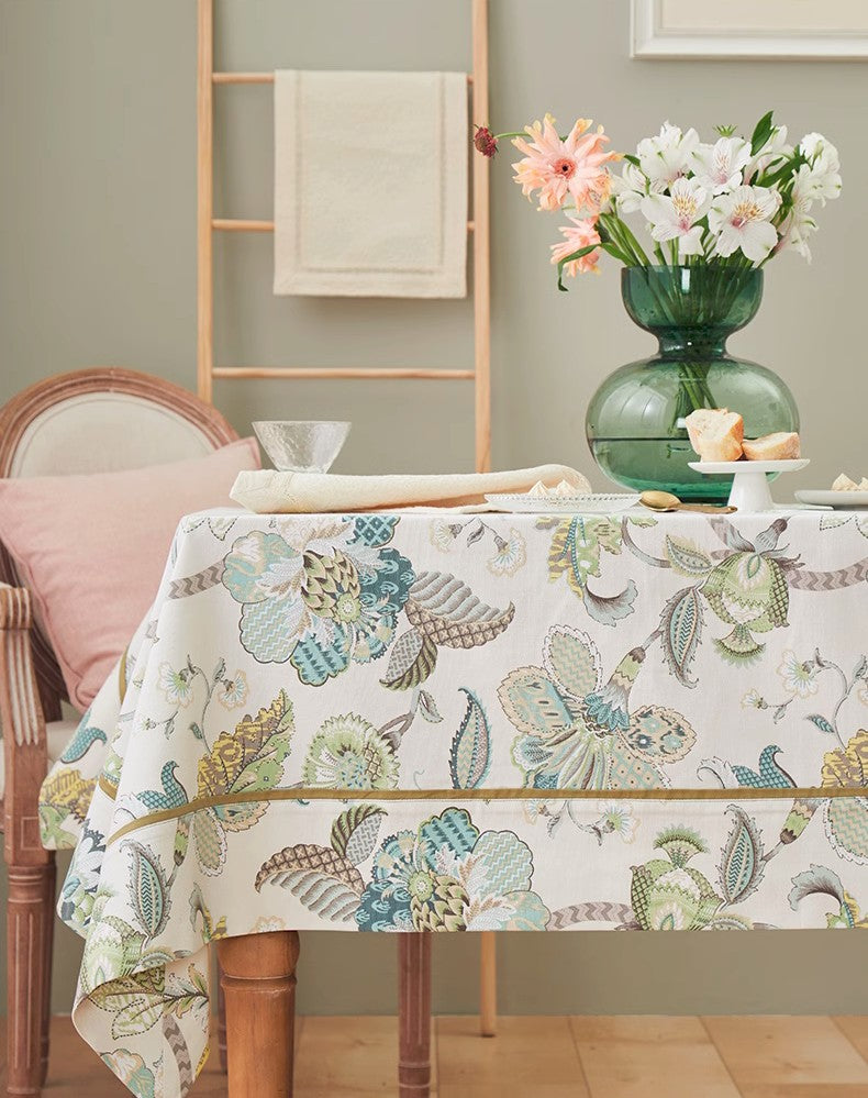 Rustic Table Covers for Kitchen, Large Rectangle Tablecloth for Dining Room Table, Country Farmhouse Tablecloth, Square Tablecloth for Round Table-artworkcanvas