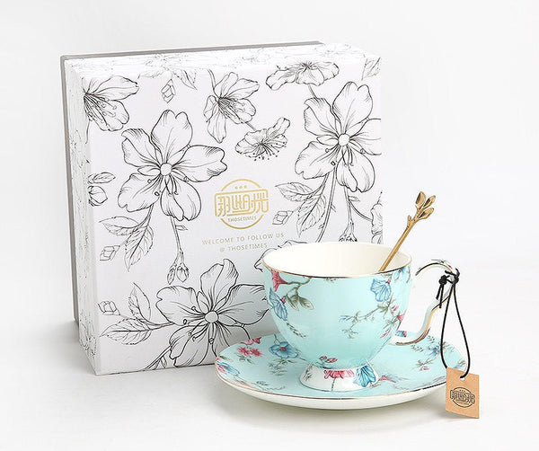Porcelain Tea cups, Elegant Coffee Cup, Porcelain Coffee Cups, Coffee Cup in Gift Box, Vintage Tea Cup Set, British Tea Cup with Saucer, Afternoon Tea Cup with Saucer Set-artworkcanvas