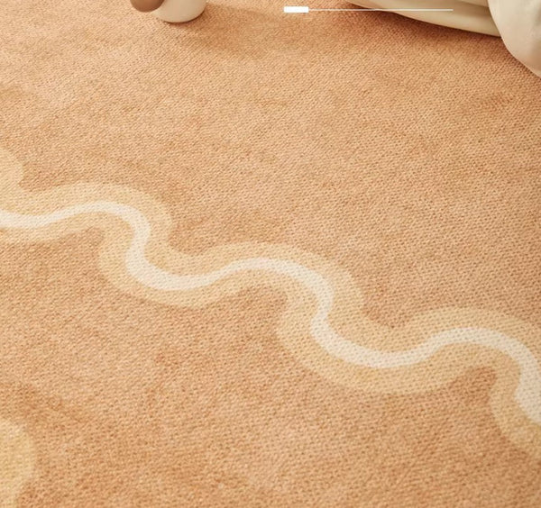 Large Modern Rugs for Living Room, Bedroom Modern Rugs, Dining Room Geometric Modern Rugs, Cream Color Contemporary Modern Rugs-artworkcanvas