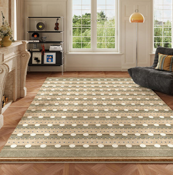 Contemporary Area Rugs for Dining Room, Large Modern Rugs for Living Room, Mid Century Modern Rugs for Bedroom-artworkcanvas