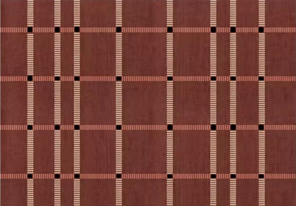 Contemporary Modern Carpets Next to Bed, Abstract Red Rugs for Living Room, Mid Century Area Rugs, Red Modern Rugs under Dining Room Table-artworkcanvas