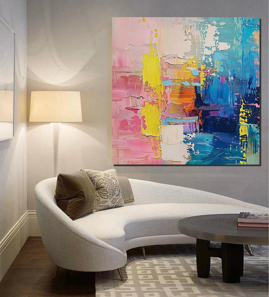 Oversized Modern Art, Canvas Paintings for Living Room, Large Wall Art for Bedroom, Contemporary Modern Paintings, Hand Painted Art Paintings-artworkcanvas