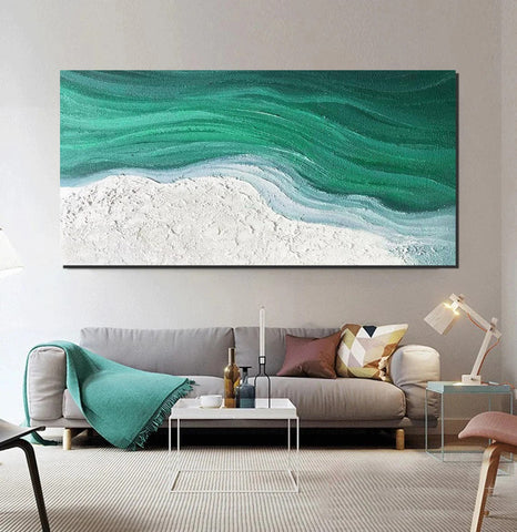 Modern Canvas Paintings for Bedroom, Extra Large Paintings for Living Room, Abstract Wall Art Paintings, Simple Modern Art, Abstract Landscape Paintings-artworkcanvas