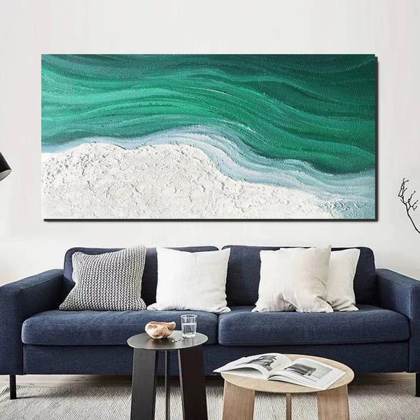 Modern Canvas Paintings for Bedroom, Extra Large Paintings for Living Room, Abstract Wall Art Paintings, Simple Modern Art, Abstract Landscape Paintings-artworkcanvas