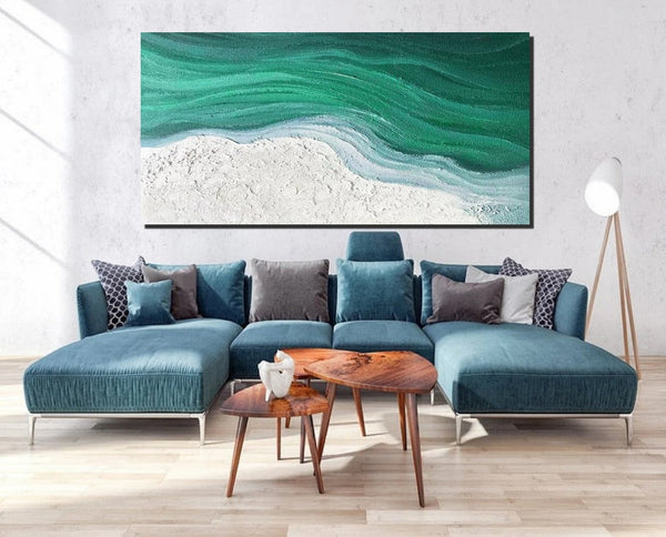 Modern Canvas Paintings for Bedroom, Extra Large Paintings for Living Room, Abstract Wall Art Paintings, Simple Modern Art, Abstract Landscape Paintings-artworkcanvas