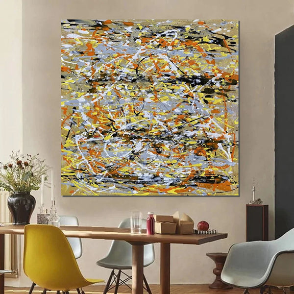 Contemporary Wall Art Paintings, Acrylic Paintings for Living Room, Bedroom Wall Art Paintings, Large Simple Modern Art, Abstract Acrylic Painting-artworkcanvas