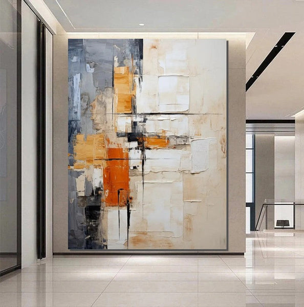 Simple Modern Art, Living Room Wall Art Paintings, Large Painting Behind Couch, Buy Abstract Painting Online, Acrylic Abstract Paintings Behind Sofa-artworkcanvas