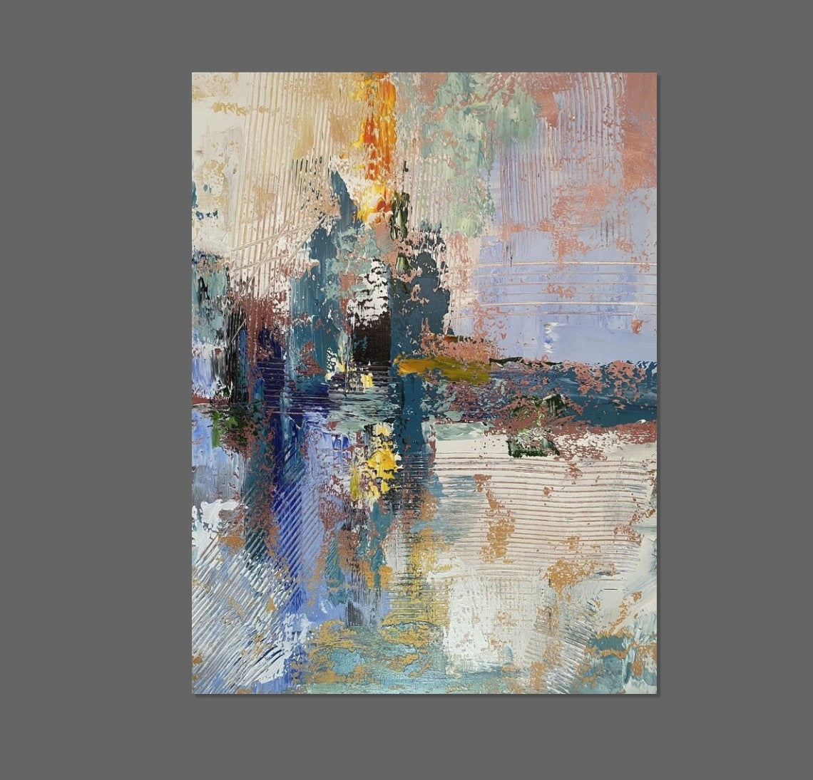 Living Room Acrylic Painting, Modern Wall Art Ideas for Dining Room, Large Canvas Painting, Contemporary Painting, Large Paintings for Bedroom-artworkcanvas
