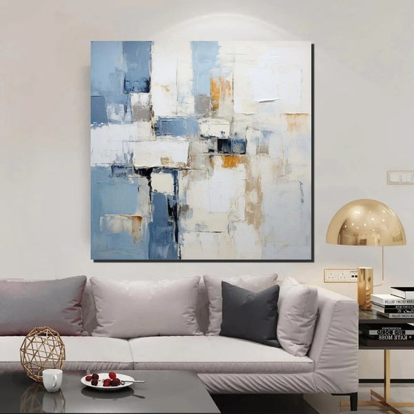 Modern Contemporary Artwork, Buy Paintings Online, Heavy Texture Canvas Art, Abstract Acrylic Paintings for Living Room, Oversized Large Wall Art-artworkcanvas