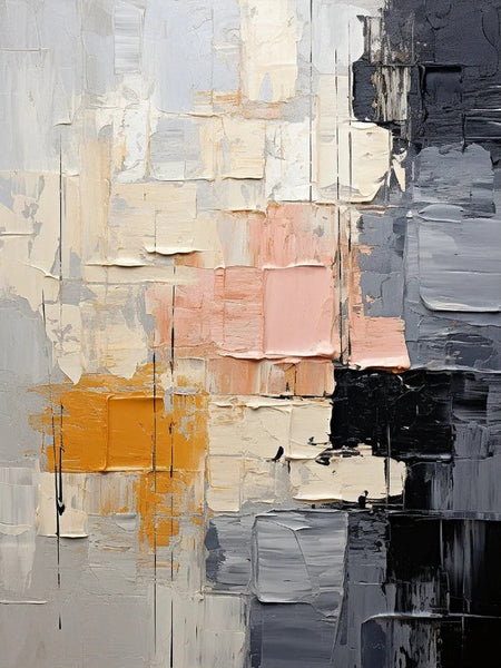 Living Room Wall Art Painting, Modern Contemporary Abstract Artwork, Palette Knife Paintings, Extra Large Acrylic Painting, Simple Modern Art-artworkcanvas