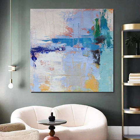 Bedroom Acrylic Painting, Simple Painting Ideas, Contemporary Art Painting, Living Room Wall Painting, Extra Large Canvas Painting, Modern Paintings-artworkcanvas