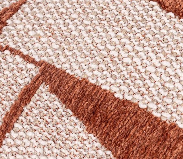 Contemporary Throw Pillow for Living Room, Modern Square Pillows, Large Abstract Throw Pillows for Couch, Modern Sofa Throw Pillows-artworkcanvas