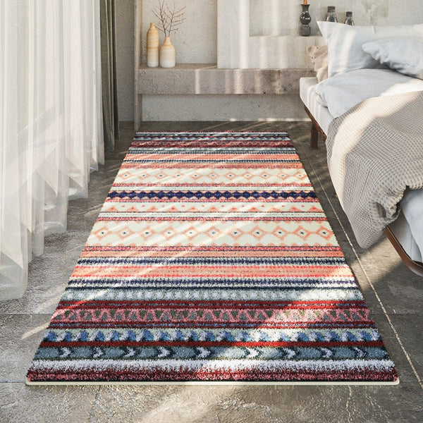 Unique Modern Rugs for Living Room, Contemporary Modern Rugs for Bedroom, Abstract Geometric Modern Rugs, Dining Room Floor Carpets-artworkcanvas