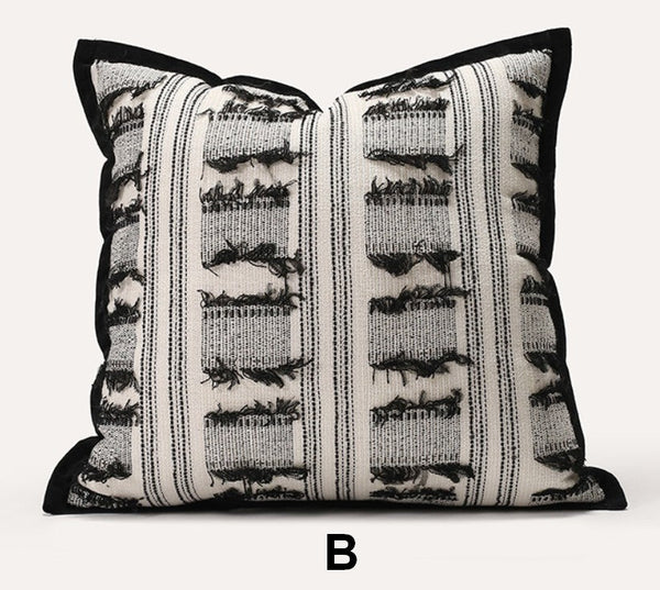 Decorative Pillows for Couch, Geometric Modern Sofa Pillows, Contemporary Throw Pillows, Modern Pillows for Dining Room, Modern Sofa Pillows-artworkcanvas