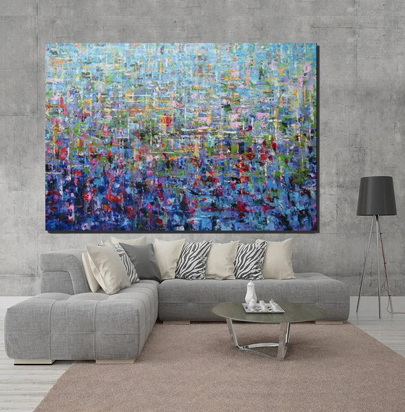 Canvas Painting for Living Room, Large Paintings for Sale, Simple Modern Art, Extra Large Wall Art Painting, Modern Contemporary Abstract Artwork-artworkcanvas