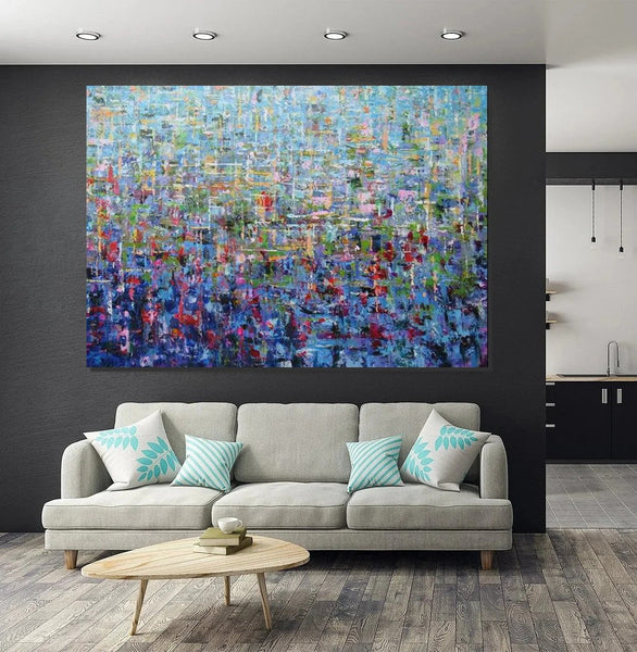 Canvas Painting for Living Room, Large Paintings for Sale, Simple Modern Art, Extra Large Wall Art Painting, Modern Contemporary Abstract Artwork-artworkcanvas
